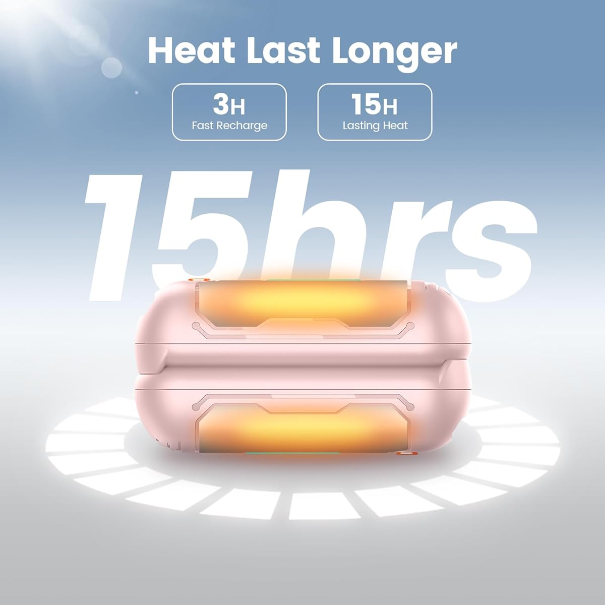 2 Pack Him And Hers Rechargeable AI Hand Warmers