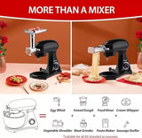 COOKLEE Stand Mixer, 800W 8.5-Qt. Kitchen Mixer with Dishwasher-Safe