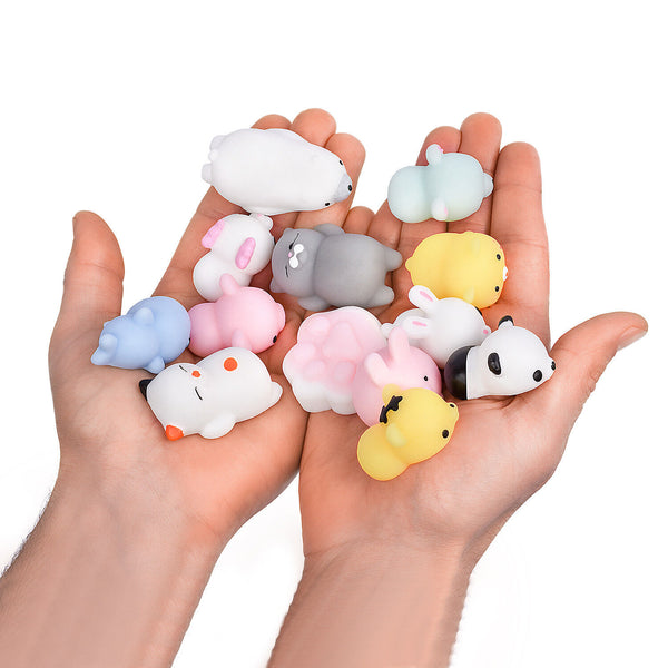 20 Pcs - Adorable Mini Squishies Gift Set For Kids & Adults