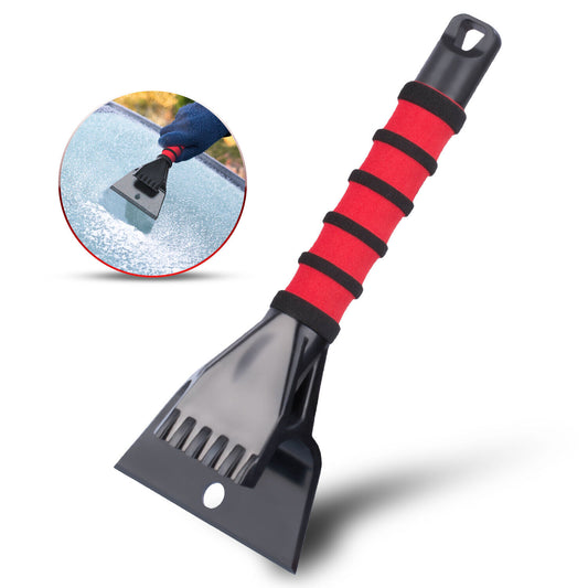 Ice Scraper & Crusher Tool, For Ice & Snow Removal Anti-Scratch