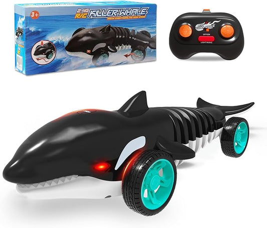 Remote Control Shark – RC Car Toy – Bends, Turns & Slides