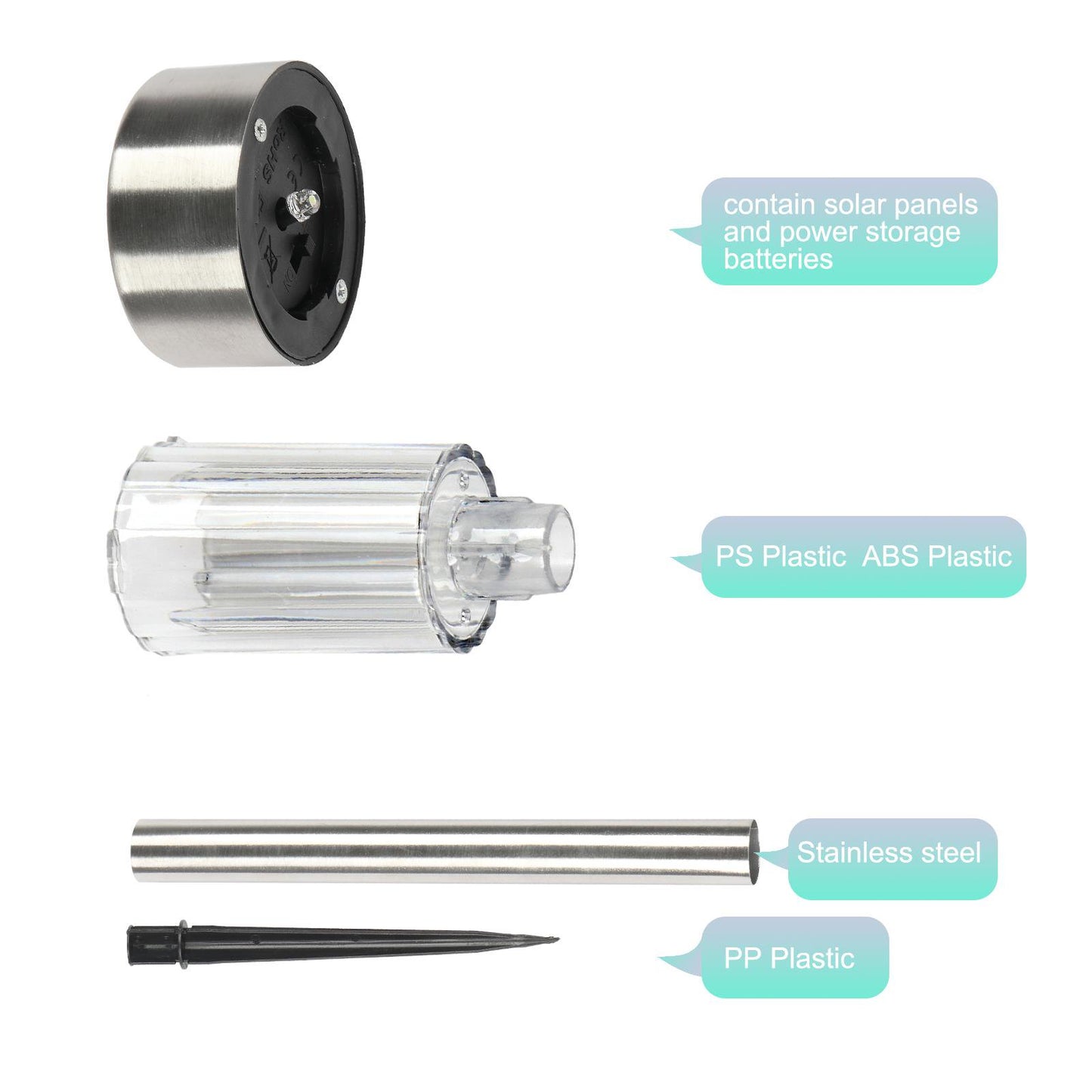 10 Pack Solar Patio Garden Path Lights