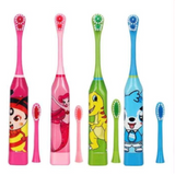 8 Piece Set: Electric Toothbrush for Kids