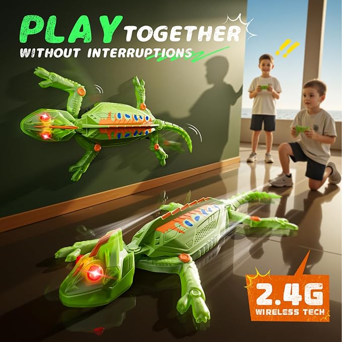 Remote control wall-climbing chameleon product view