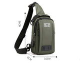 Lior Sling Backpack Chest Bag with USB Socket Small Travel Hiking Daypack
