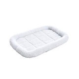 Amazon Basics Padded Pet Bolster Crate Bed Pad - 22 x 15 Inches