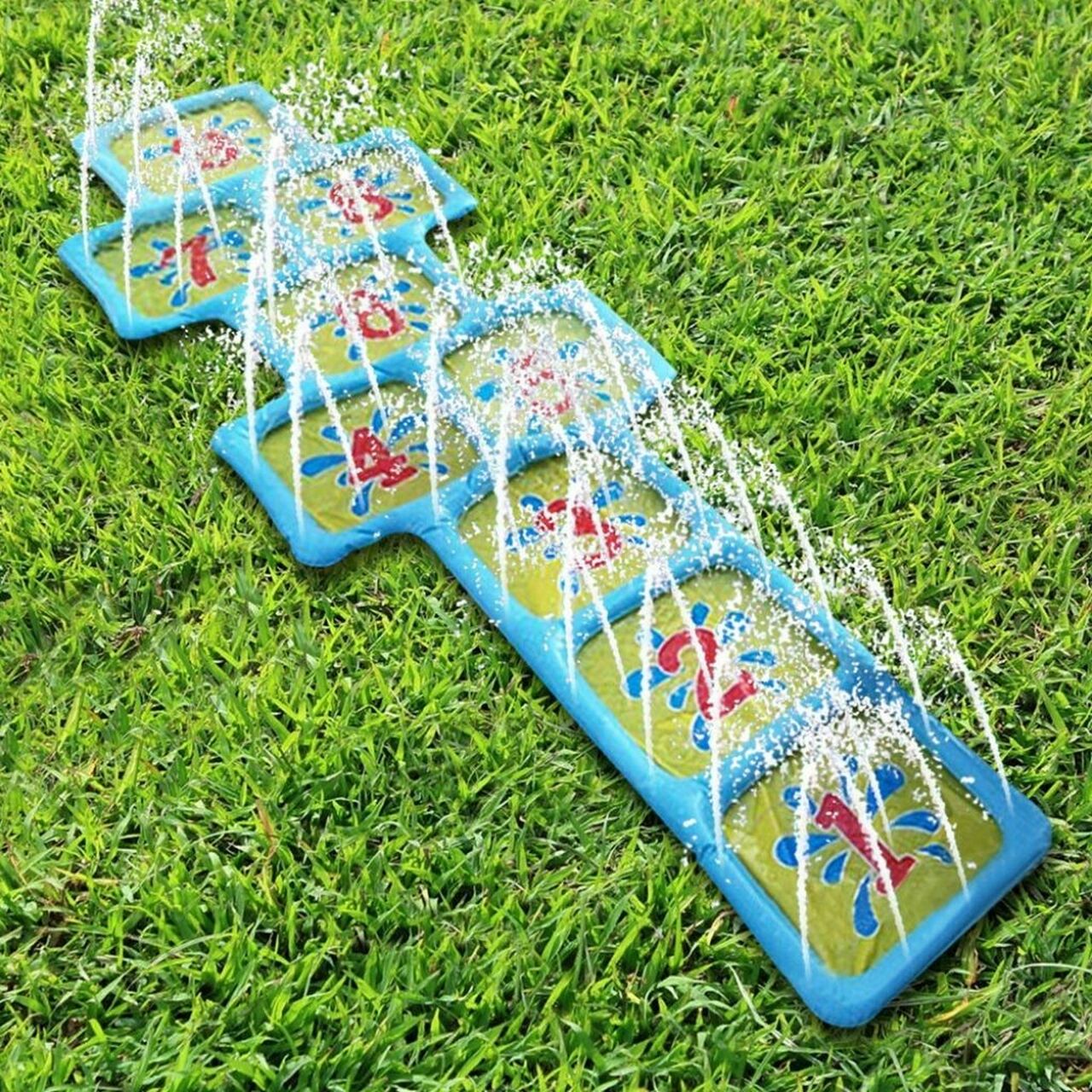 Sprinkle Mat Inflatable Outdoor Hopscotch Sprinkler Mat – MITOPDEAL