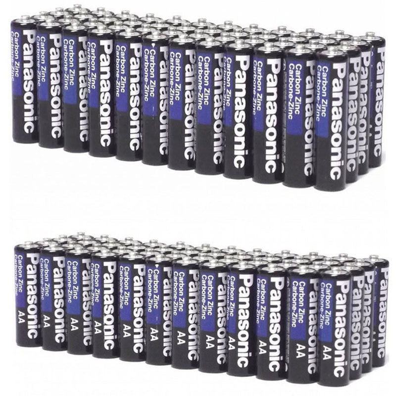 24 Pack Panasonic AAA/AA Carbon Zinc Batteries