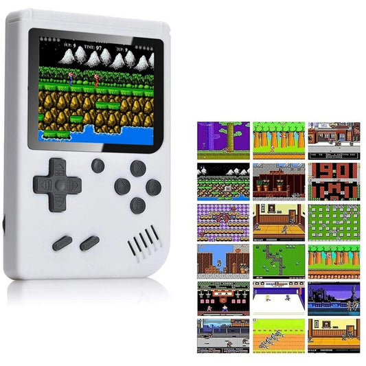 Handheld Game Console with 400 Built-In Games & Controller - 5 Colors