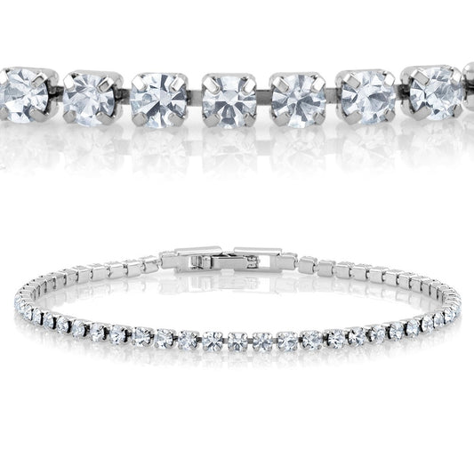 Classic CZ Eternity Bracelet