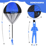 10 Pack: Kids Flying Parachutes - MITOPDEAL