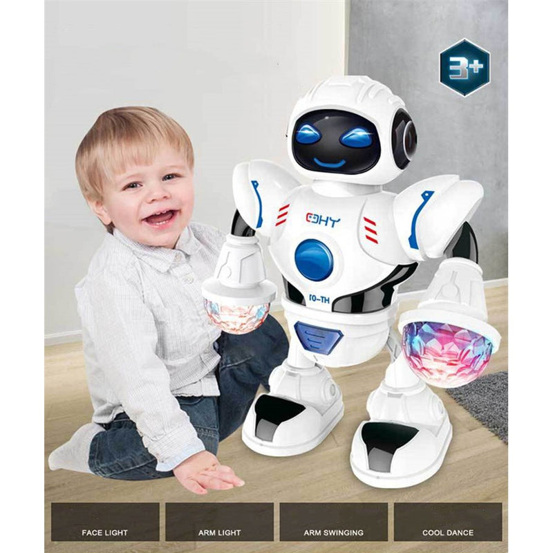 Electronic Robot Toy Smart Space Walking Dancing Robot - MITOPDEAL
