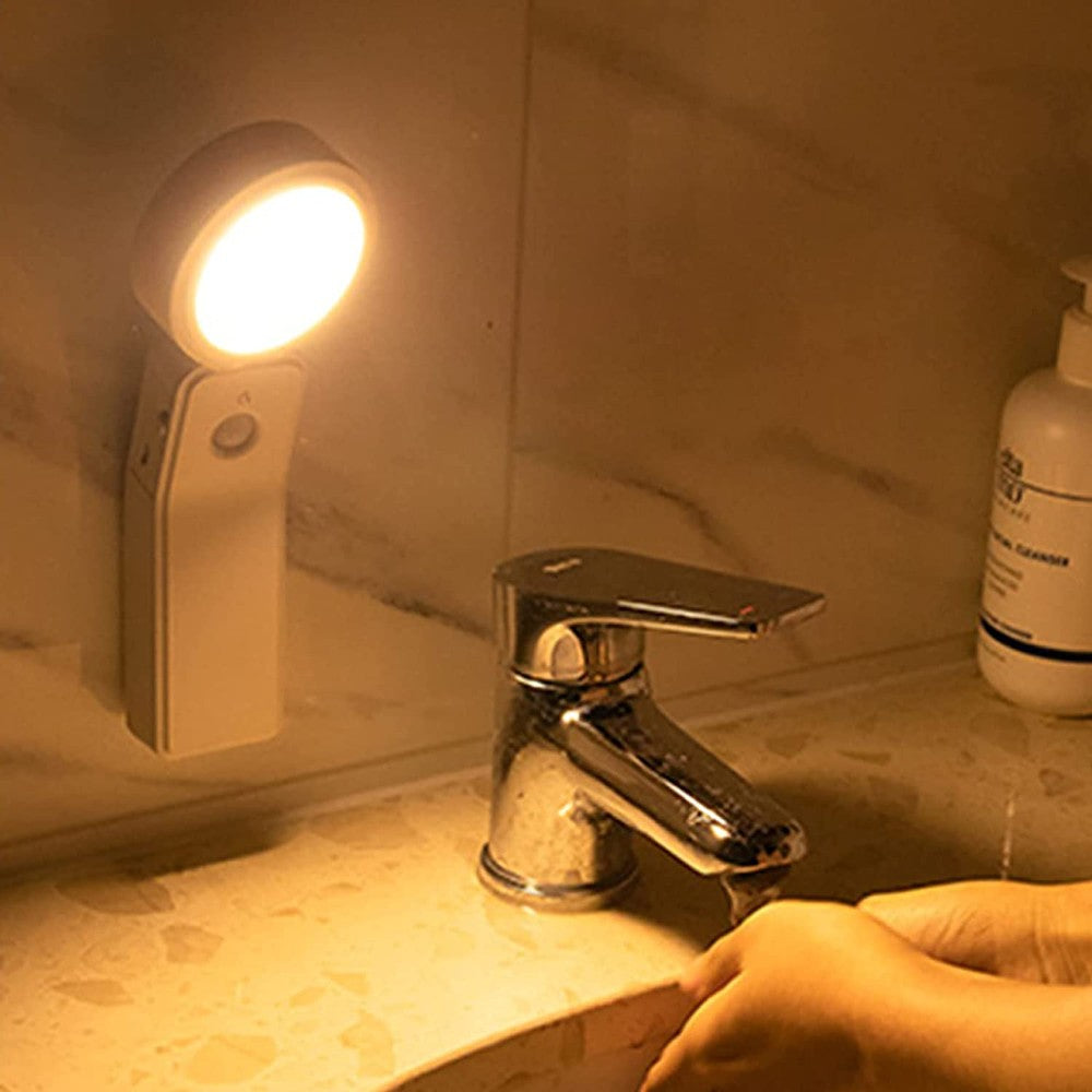 2-Pack Motion Sensor Night Light, 2000mAh Rechargeable Battery Operated Light - MITOPDEAL
