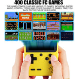 Handheld Game Console with 400 Built-In Games & Controller - 4 Colors