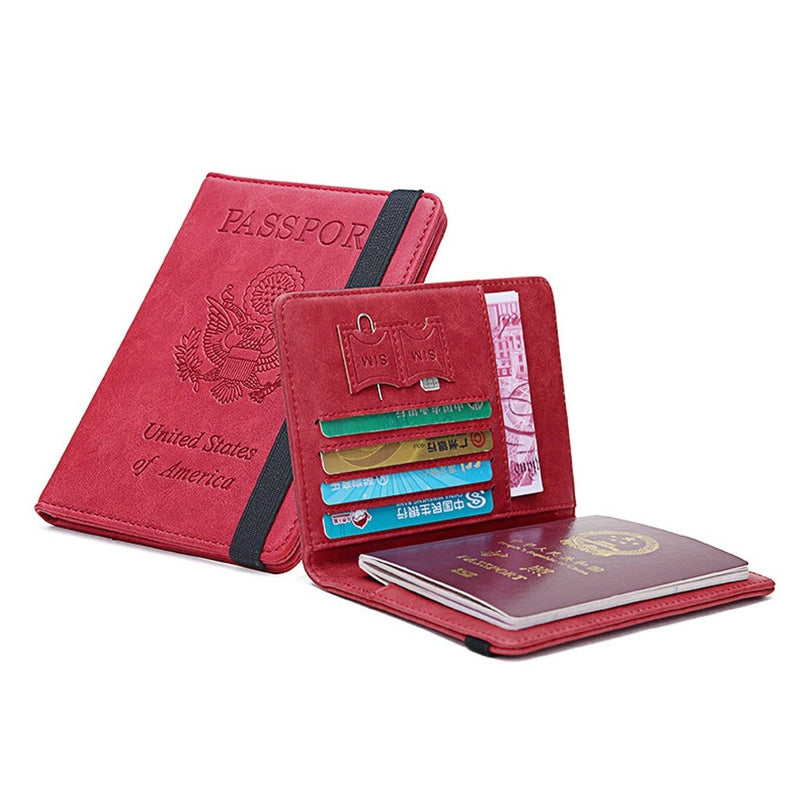 RFID Blocking Passport Holder - 8 Colors