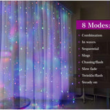 300 LED 8 Mode Indoor/Outdoor String Lights With Remote - MITOPDEAL