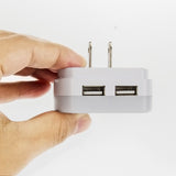 2-Pack Plug-In Night Light w/ USB Ports & Motion Sensor - MITOPDEAL