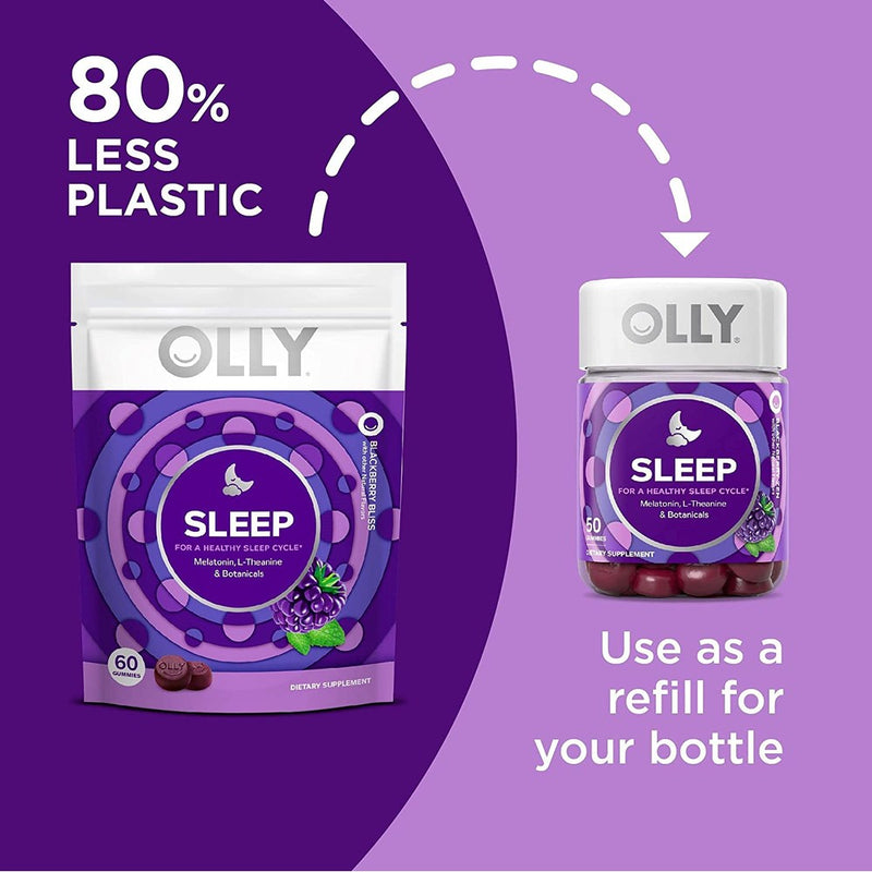 OLLY 60-Count Sleep Gummy Supplement