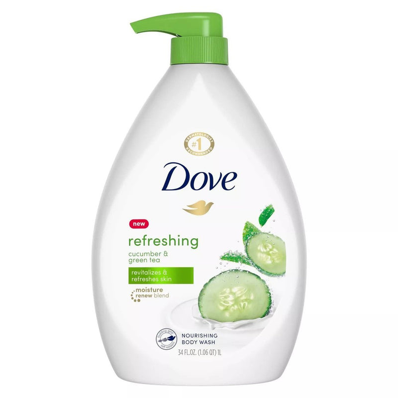 Dove Shower Gel Body Wash with Pump (4-Pack)