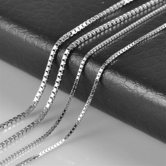 Italian Sterling Silver Necklace- 3 Styles