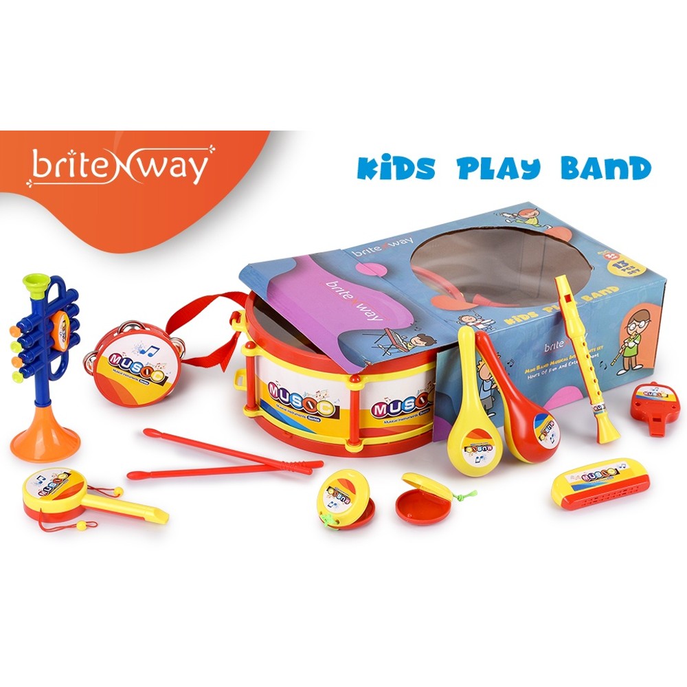 Kids Praise Instruments Toddler Music Drum, Kids Percussion Musical Instruments for Boys and G ...
