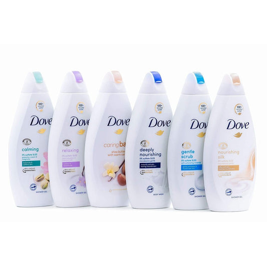 6-Pack Dove Body Wash Shower Gel