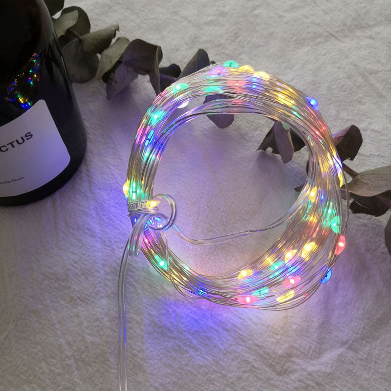 40ft USB Waterproof Remote Control LED Christmas String Lights w/ 8 Modes